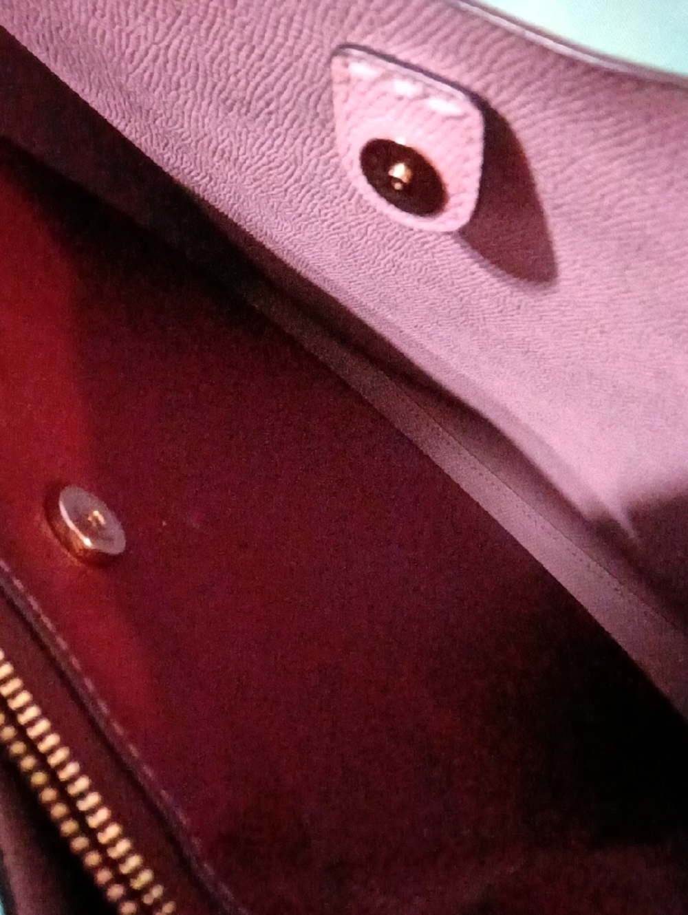 Coach Molly Bucket Bag Pebbled Leather Hand carry/Shoulder/ Crossbody Chalk - Picture 6 of 8